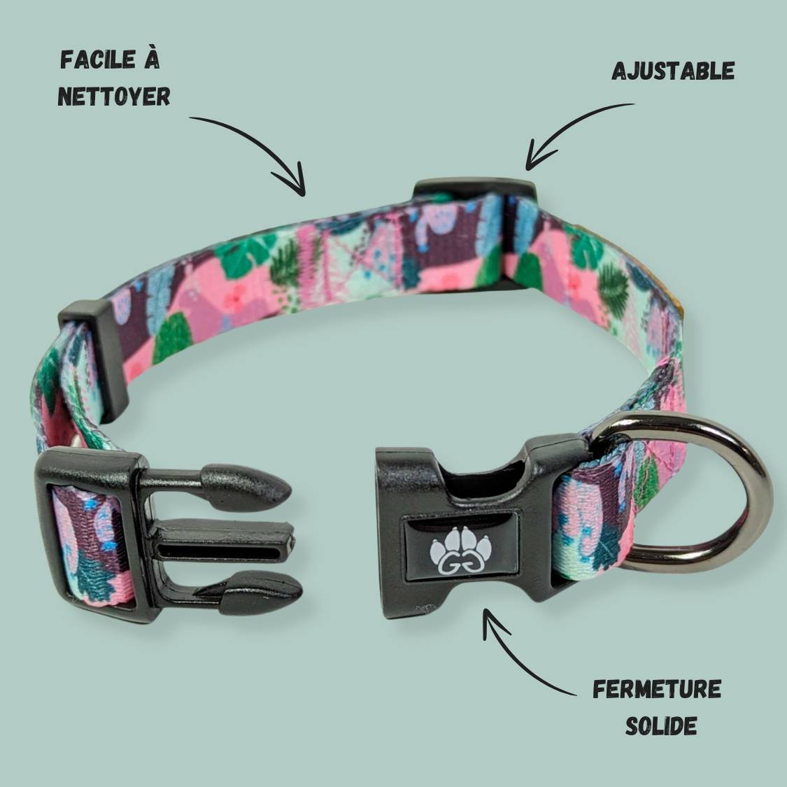 Collier pour chien Cactus